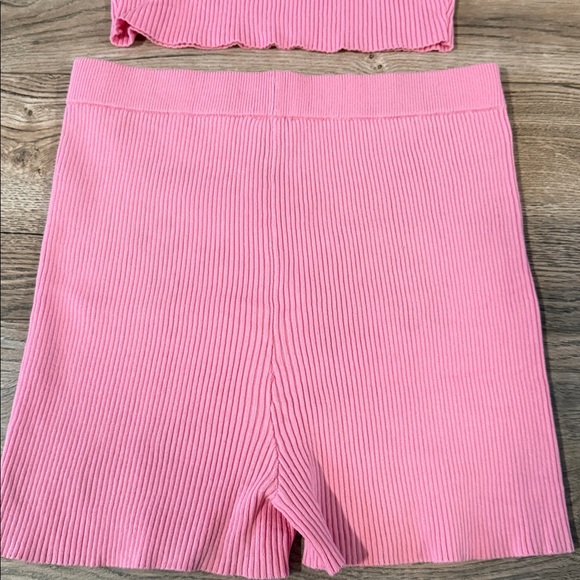 Pink Ribbed set - Picture 8 of 9